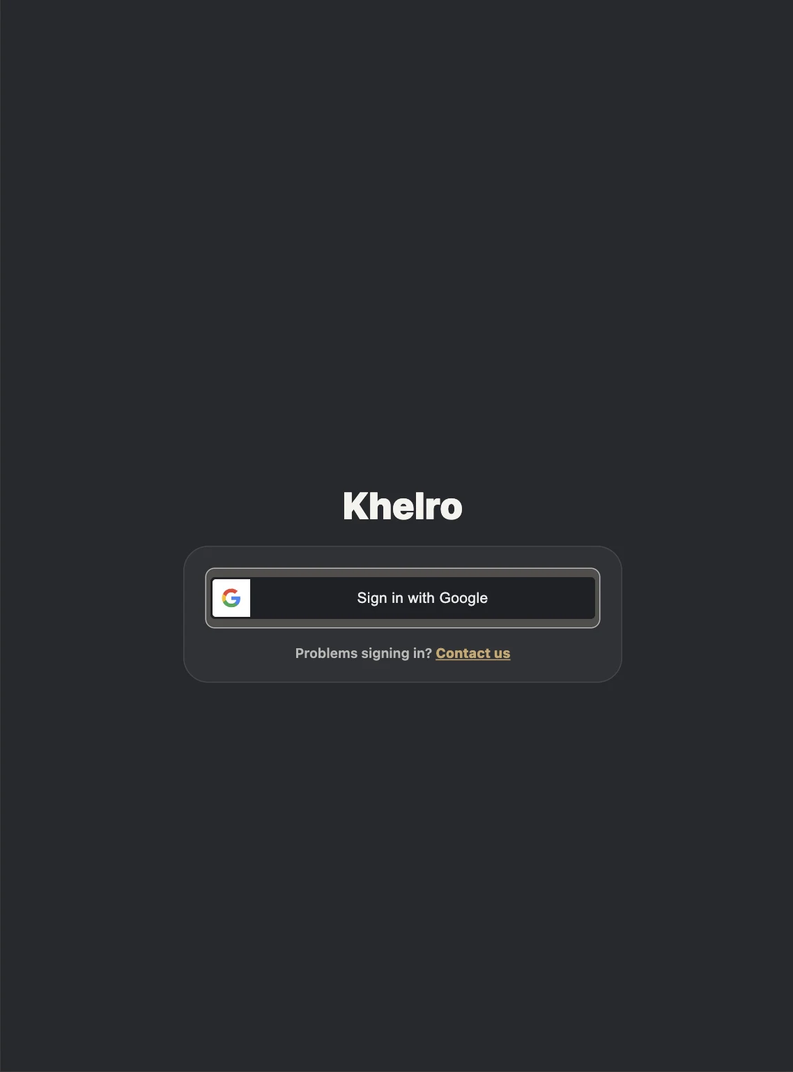 Khelro screenshot